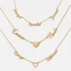Multiple Names Customized Necklace