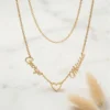 Multiple Names Customized Necklace