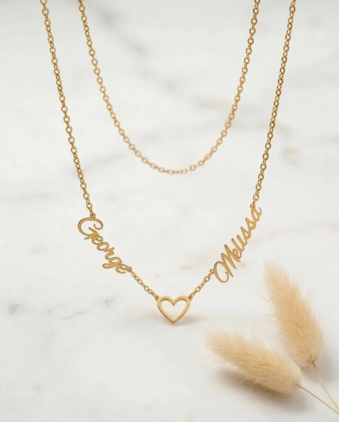 Multiple Names Customized Necklace