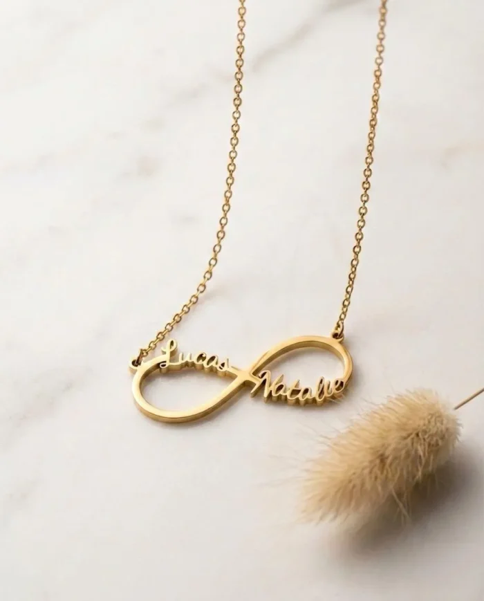 Personalized Infinity Name Pendant Necklace