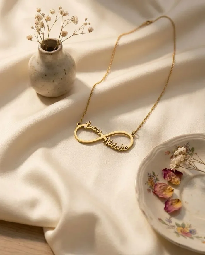 Personalized Infinity Name Pendant Necklace