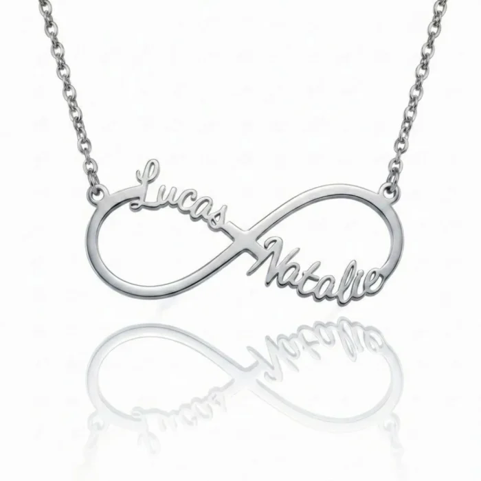 Personalized Infinity Name Pendant Necklace
