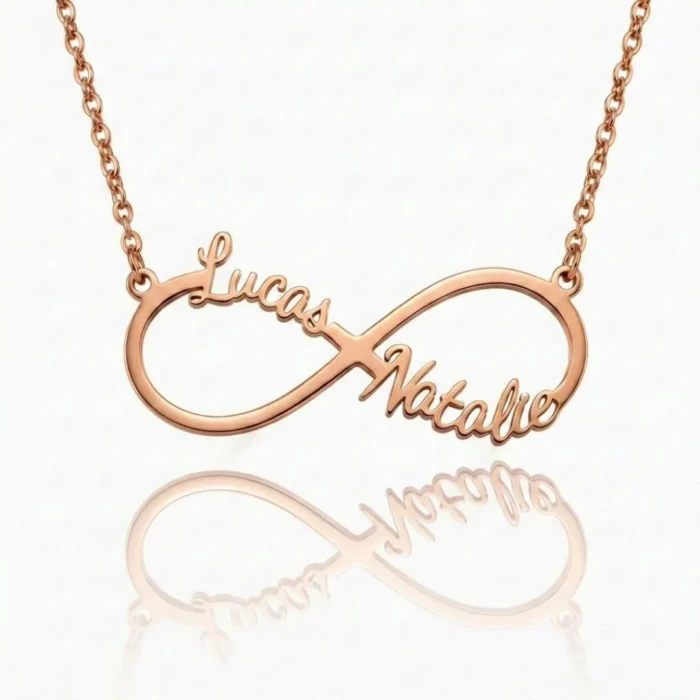 Personalized Infinity Name Pendant Necklace