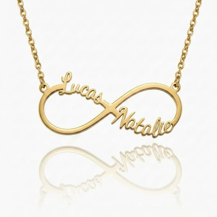 Personalized Infinity Name Pendant Necklace