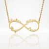 Personalized Infinity Name Pendant Necklace